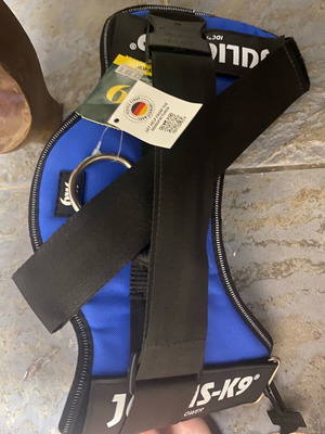 Dog chest collar with reflective K9 harness new