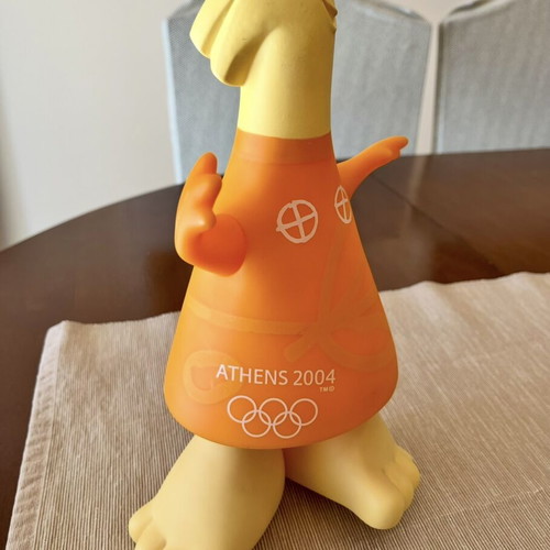 Phoebus Mascot Piggy Bank Athens 2004 Olympics like new