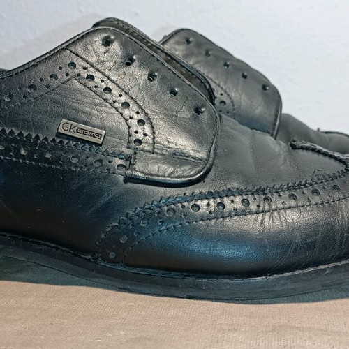 Anrika Leather Shoes No45 used, black, without laces