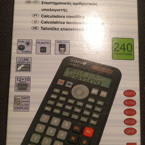Olympia LCD 8510S scientific calculator new
