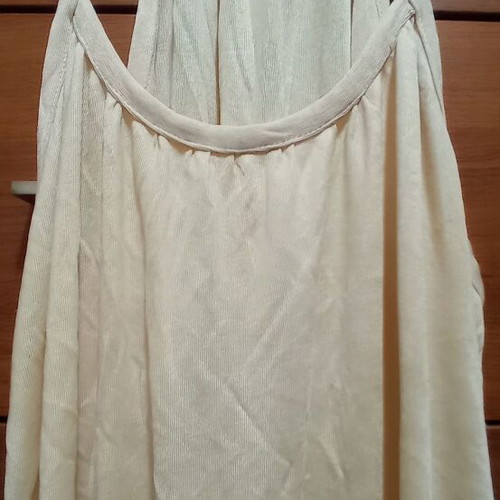 Milk & Honey London sleeveless top like new, beige, size L