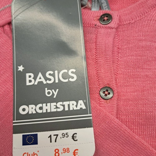 H&M denim jacket and Orchestra knitted cardigan new, 8-10 years, pink