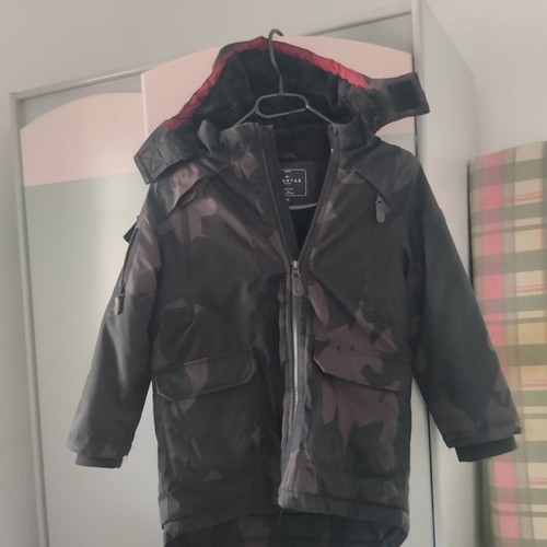 Hashtag boys' jacket with hood, size 128 cm, age 7-8