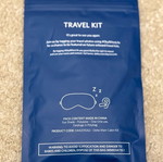 New Delta Travel Kit with Earplugs and Sleep Mask