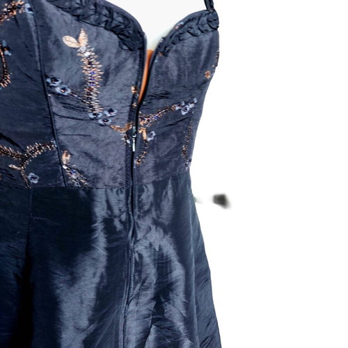 Vintage evening dress taffeta like new, size 44