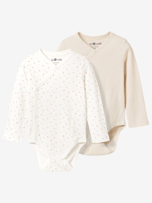 Baby set 2 bodysuits and 2 leggings 100% organic cotton new