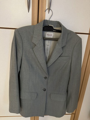 Benetton Jacket gray size M like new