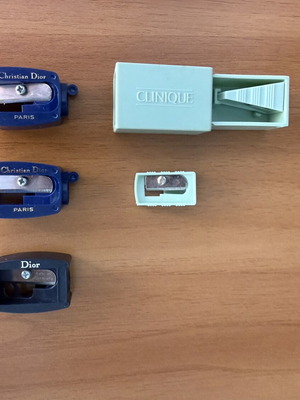 Dior and Clinique Makeup Pencil Sharpeners like new