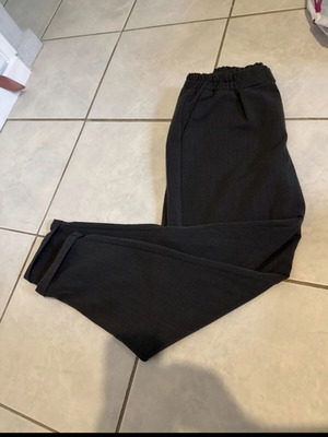 Office pants like new, dark gray, size L