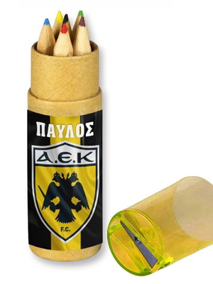 AEK Colored Pencils 10pcs new with name