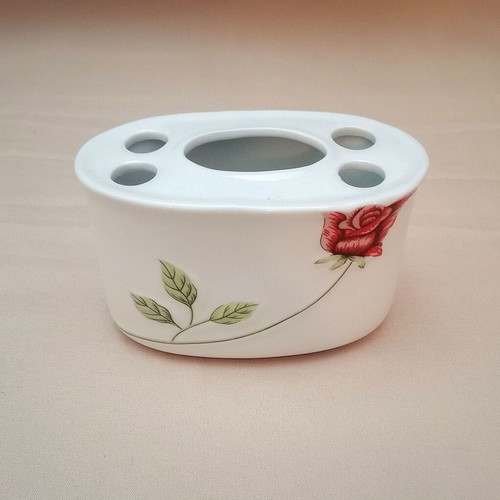 Vintage porcelain toothbrush holder like new