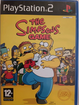 The Simpsons Game μεταχειρισμένο για PlayStation 2 με manual