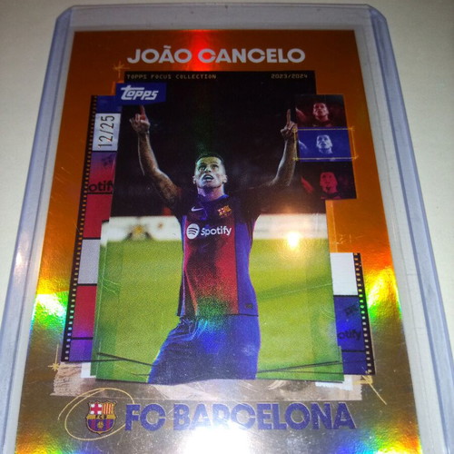 Joao Cancelo Card 2023-4 Topps Focus Collection FC Barcelona like new