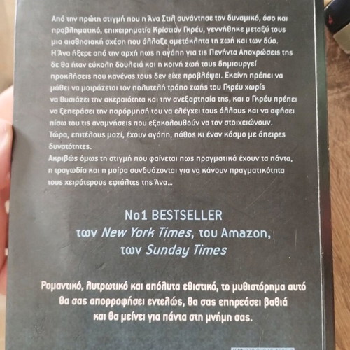 Novel Fifty Shades of Grey used