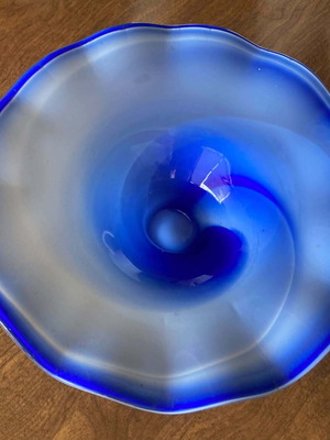 Glass platter like new