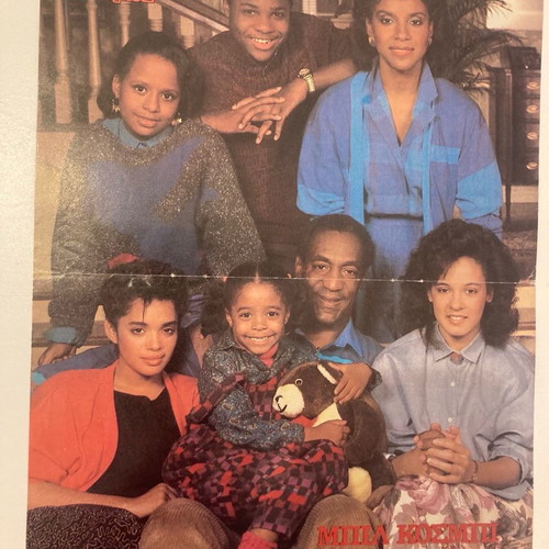 Bill Cosby - Stamatis Gardelis poster insert from Katerina magazine like new