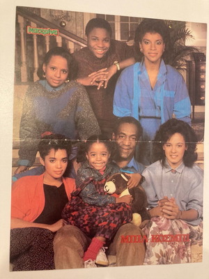 Bill Cosby - Stamatis Gardelis poster insert from Katerina magazine like new
