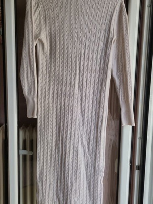 Moutaki knitted dress nude beige like new, size M