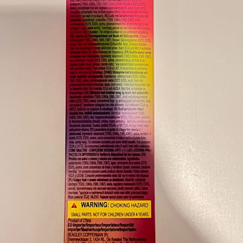 Amos Tasty Sounds Lollipop cherry flavor new