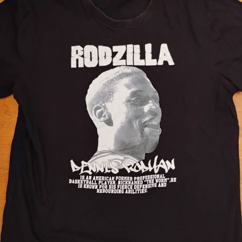 T shirt Dennis Rodman collectible used, large