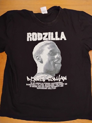 T shirt Dennis Rodman collectible used, large