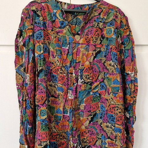 Multicolored shirt Large like new