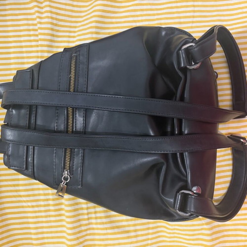 Elena Athanasiou leather backpack with studs used, black