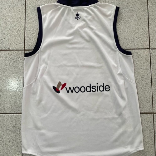Authentic Fremantle Dockers AFL ISC jersey used, size 3XL