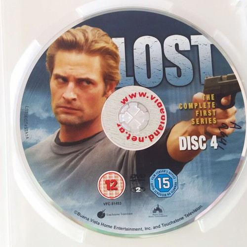 Lost DVD used, episodes 16-20 with subtitles