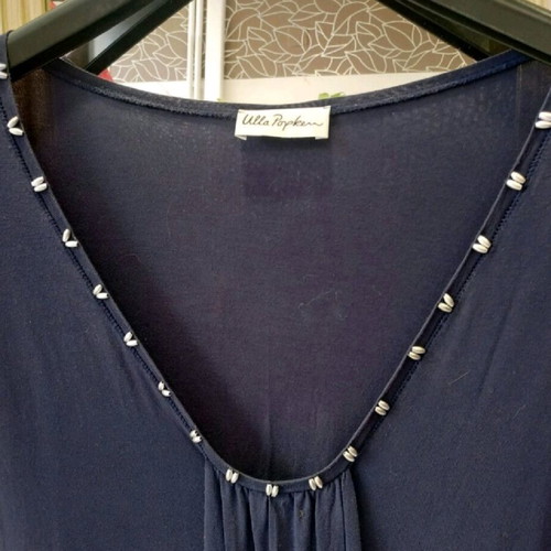 Ulla Popken blouse dress used, plus size XXL-XXXL, blue