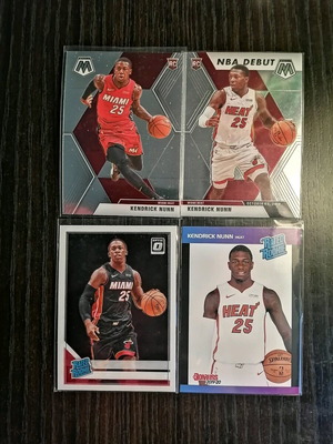 Kendrick Nunn 4 rc cards like new, lot