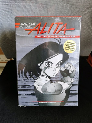 Battle Angel Alita Deluxe Edition Series Box Set new in English