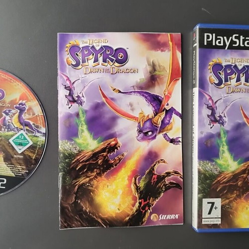 Sony PlayStation 2 The Legend of Spyro Dawn of the Dragon game