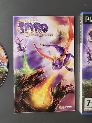 Sony PlayStation 2 The Legend of Spyro Dawn of the Dragon game