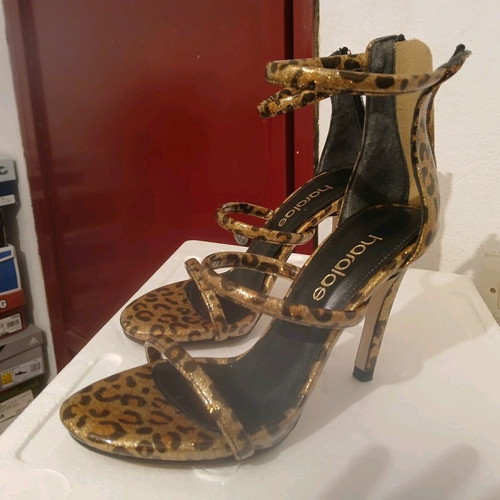 Haralas sandals new, size 36, black and brown