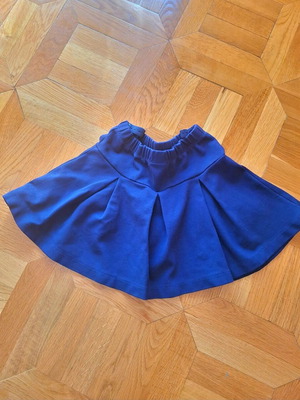 Zippy skirt for girl like new, dark blue
