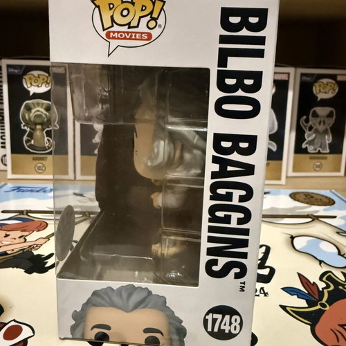 Funko POP Movies Bilbo Baggins Vinyl Figure new, Funko Shop Exclusive