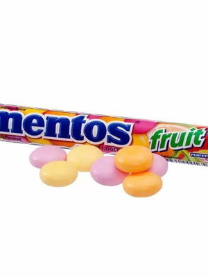 Mentos Fruit candies 37.5gr new