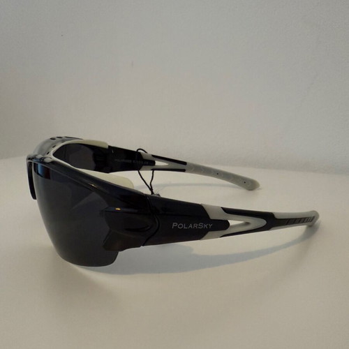 PolarSky Polarized Sports Sunglasses new, black and grey
