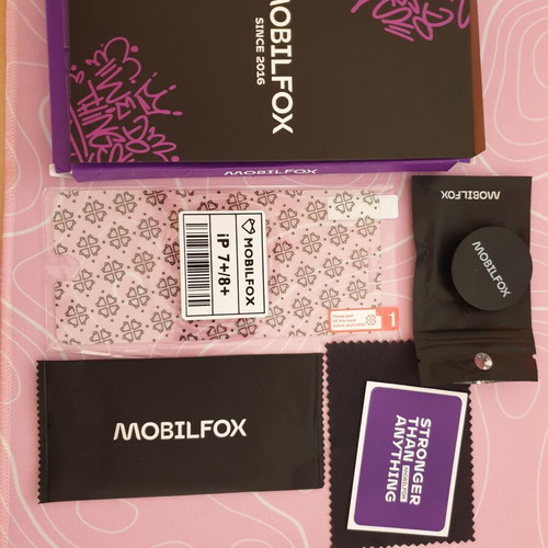 Mobilfox Nano Tempered Glass for iPhone 7/8 Plus New