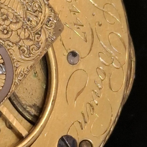 L. Bonnet London pocket watch movement used