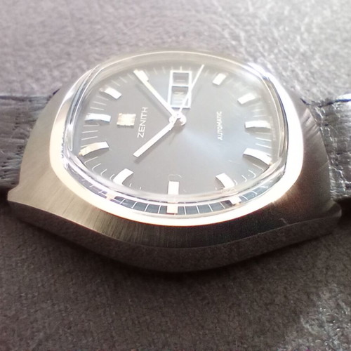 Zenith Surf Automatic men's watch like new, blue and silver