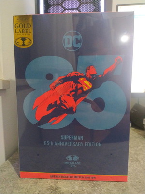 SUPERMAN Φιγούρα 85th Anniversary ΣΦΡΑΓΙΣΜΕΝΗ!!!