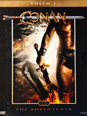 Conan The Adventurer Τόμος 1 DVD μεταχειρισμένο, σετ 3 δίσκων