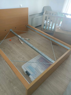 IKEA double bed like new 2.00×1.60