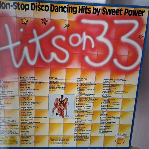 Hits on 33 LP vinyl used, 1980, from West Germany