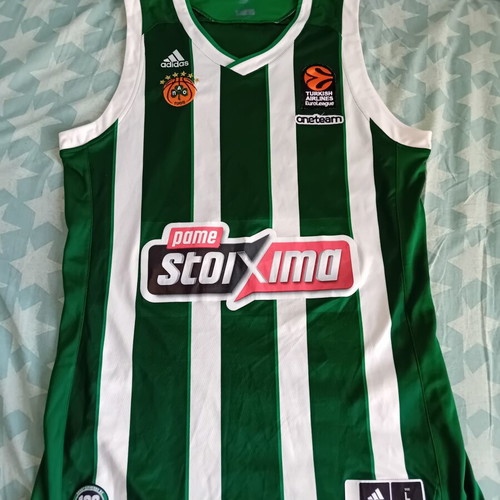 Panathinaikos Basketball Jersey 100 Years Anniversary like new, size L