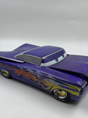 Disney Pixar Cars Ramone Lowrider DVD Player used, collectible purple flame car