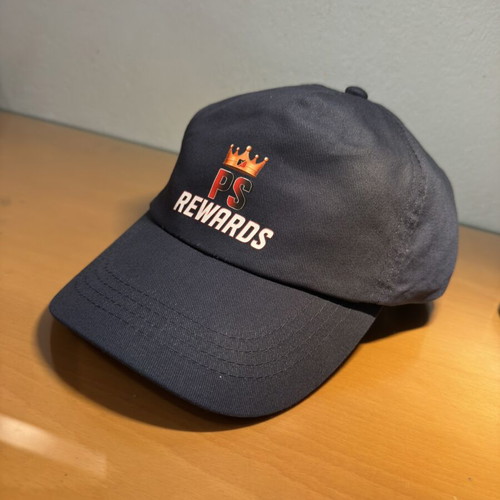 Baseball cap new, navy blue with adjustable velcro closure