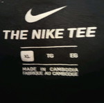 Nike t-shirt black XL used